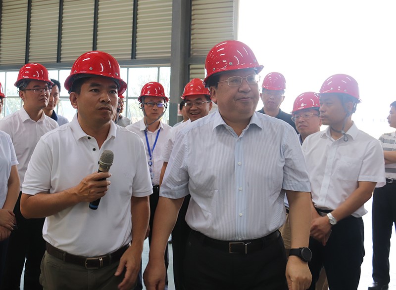 湖南省常务副省长陈向群调研BJL平台集团新能源（中国）总部工业基地